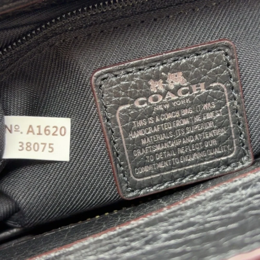 Coach 2016 Swagger 27 in Canyon Quilt Denim Satchel NWT - Picture 16 of 17